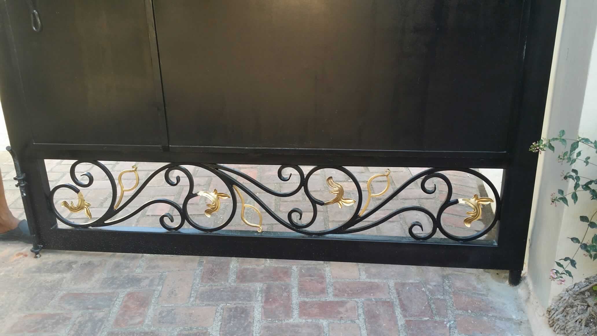 Wought Iron Entrance Gate, Pedestrian Gate.