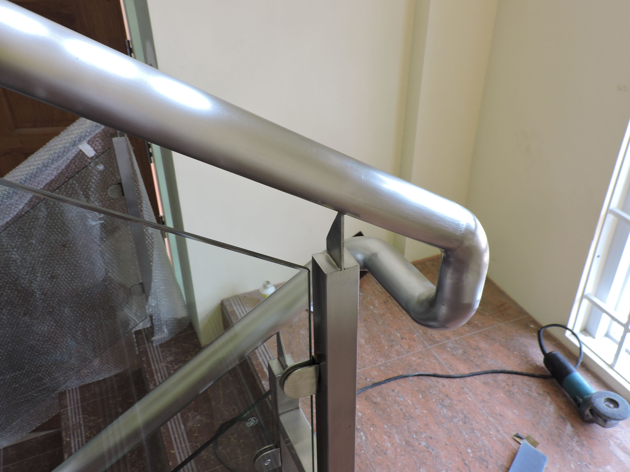 Glass Stair Railing Biocol Albay Philippines