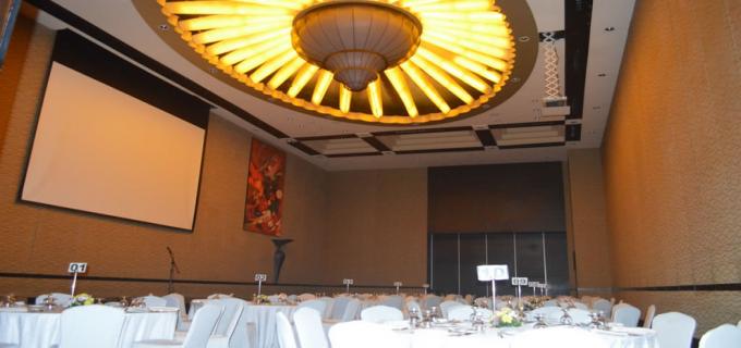 Chandelier - Bellevue Hotel at Ballroom Chandelier - Bellevue Hotel at Ballroom